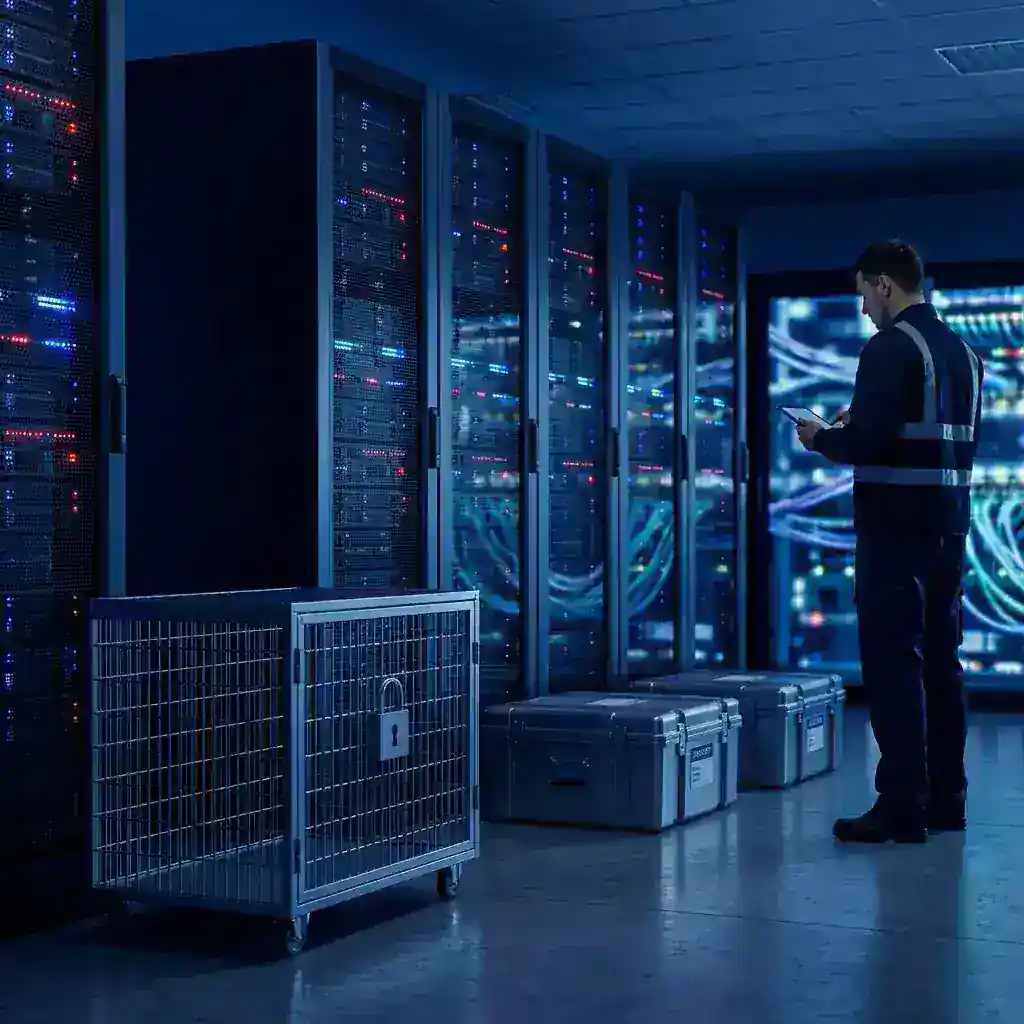 Corporate IT recycling and secure data destruction services